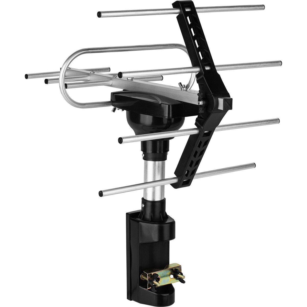 Outdoor Amplified HDTV Antenna with 360 Degree Rotor & Remote